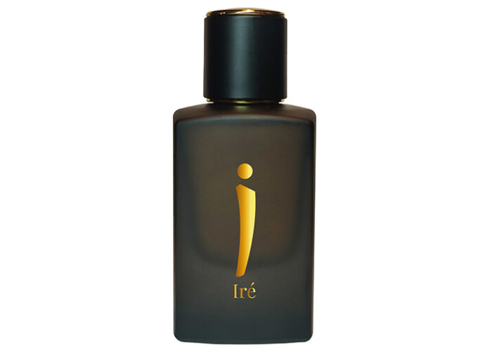 Ire parfum botella-fondo blanco producto